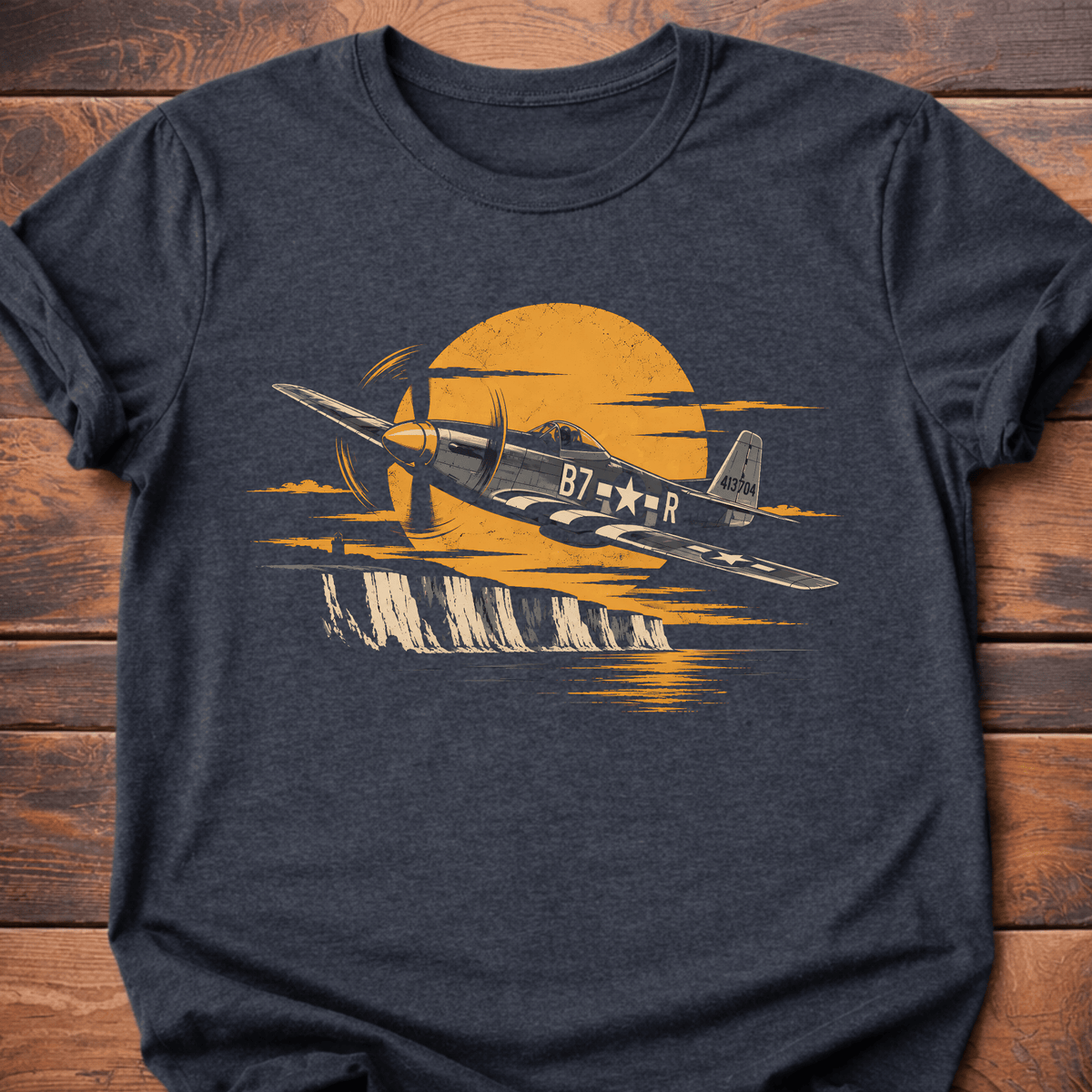 Mustang Over Dover T-Shirt