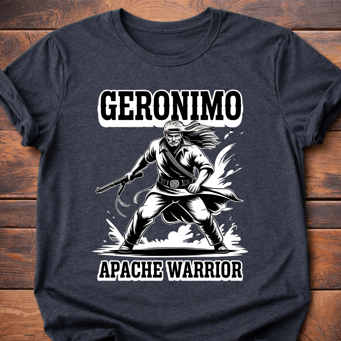 Geronimo Apache Warrior T-Shirt