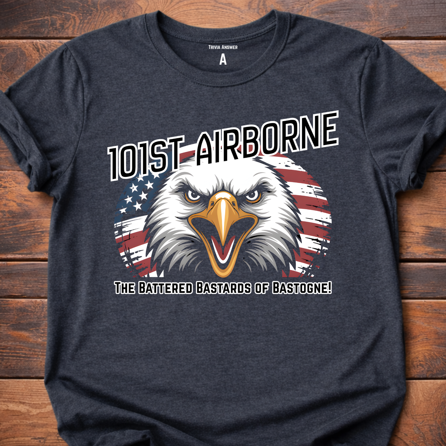 101st Airborne Bastogne Eagle T-Shirt
