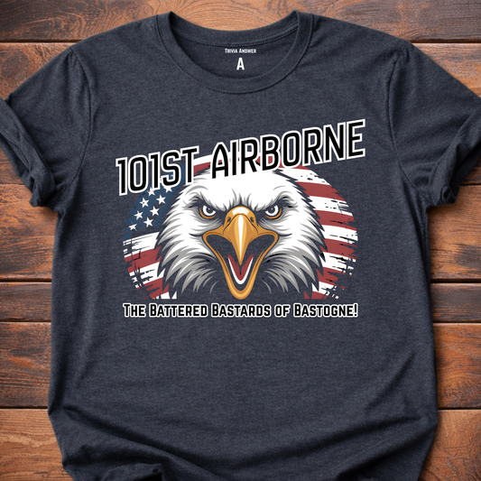 101st Airborne Bastogne Eagle T-Shirt