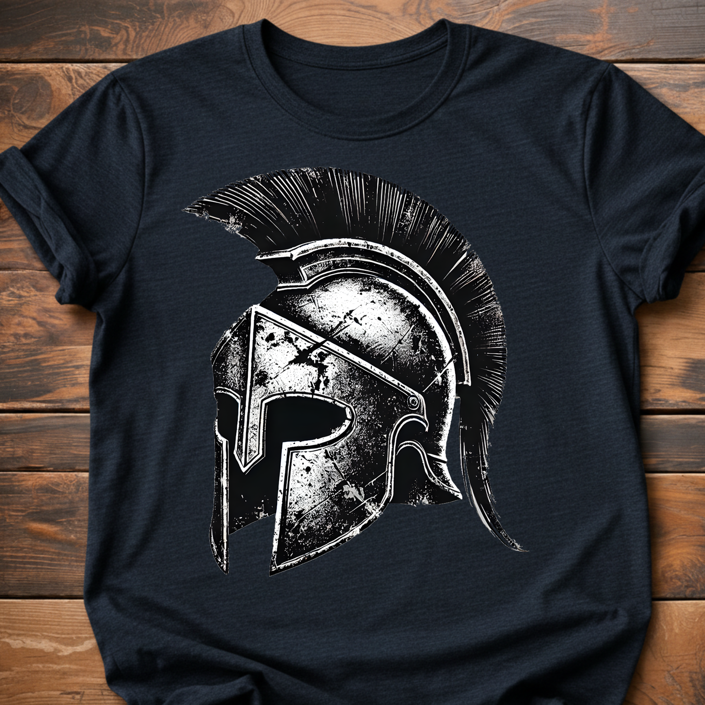 Greek Warrior Helmet T-Shirt