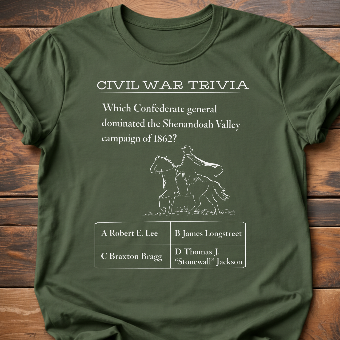 Civil War Trivia Shenandoa Valley T-Shirt