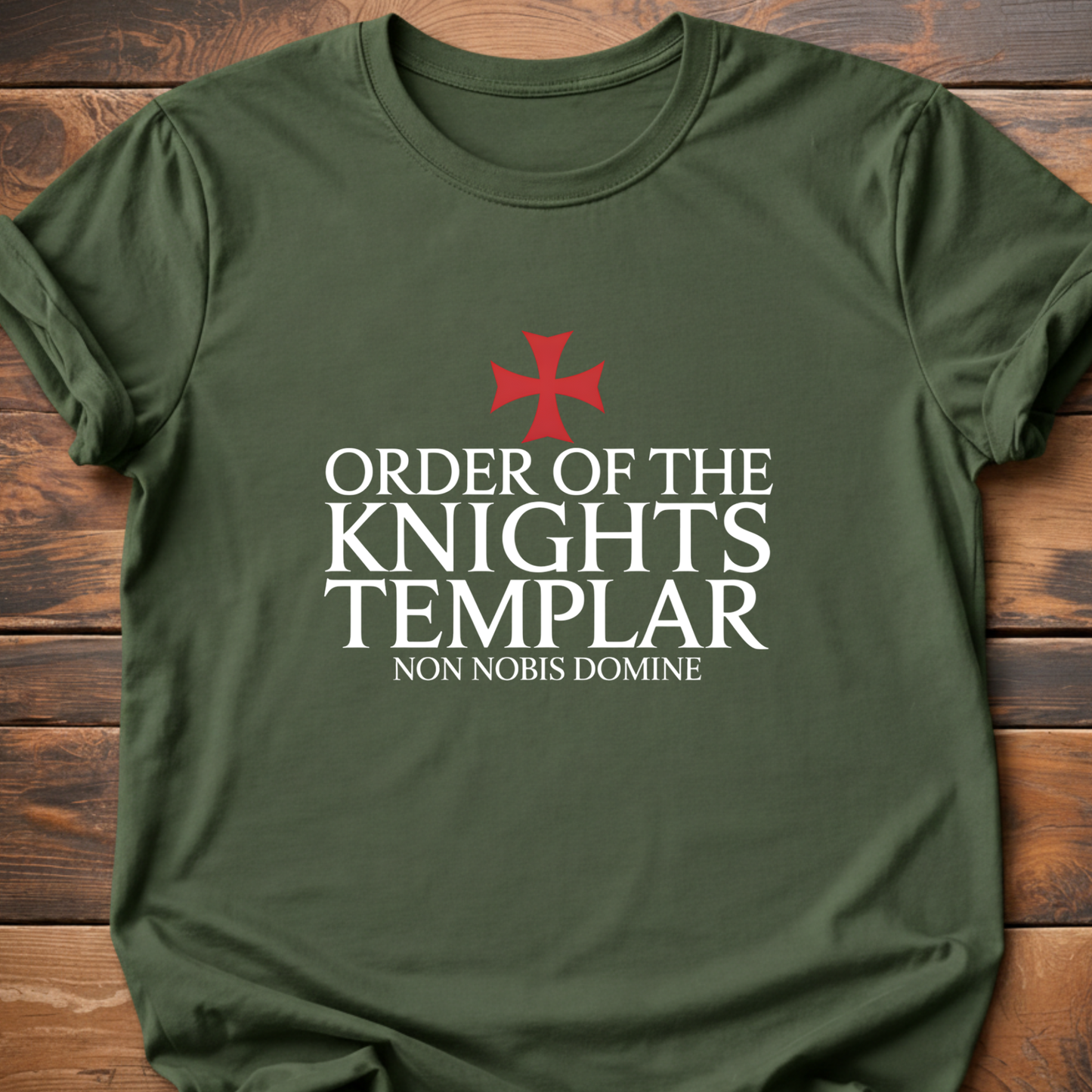 Knights Templar Non Nobis Domine T-Shirt