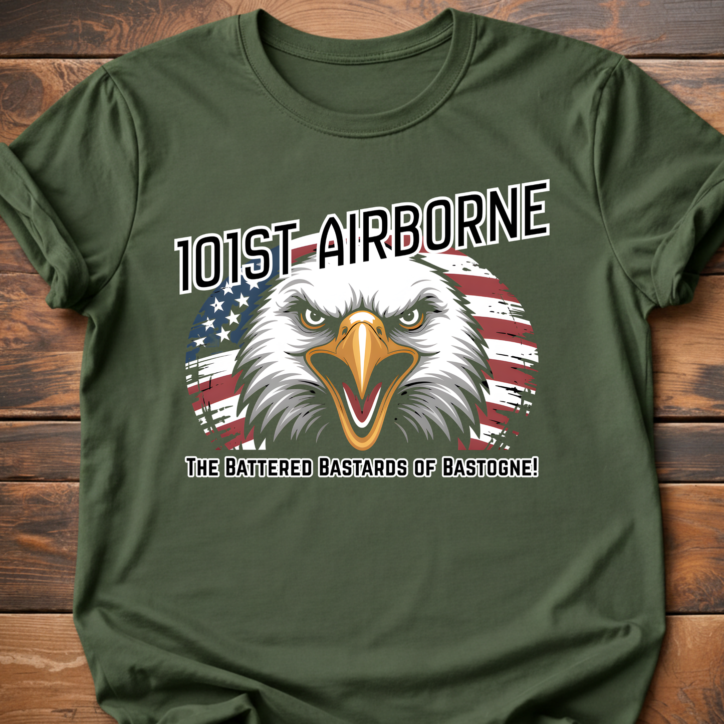 101st Airborne Bastogne Eagle T-Shirt