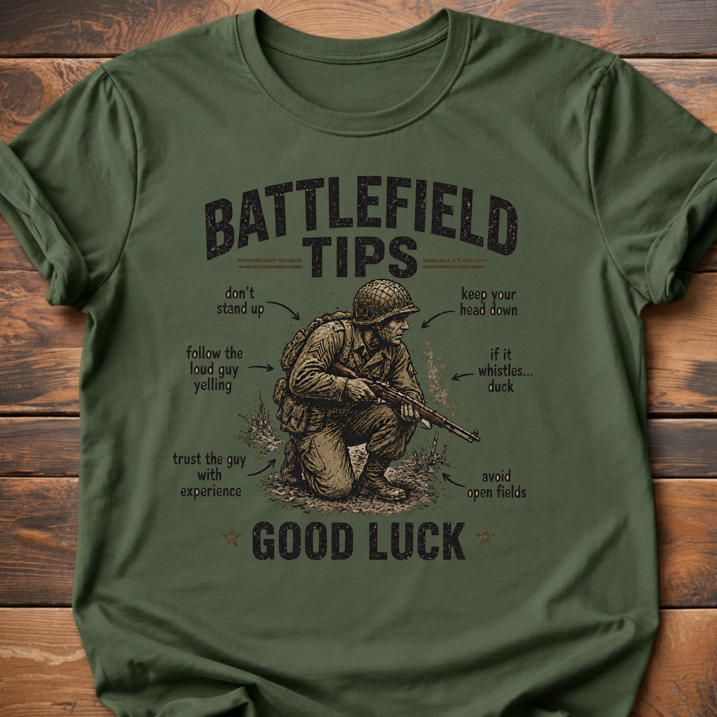 Battlefield Tips T-Shirt