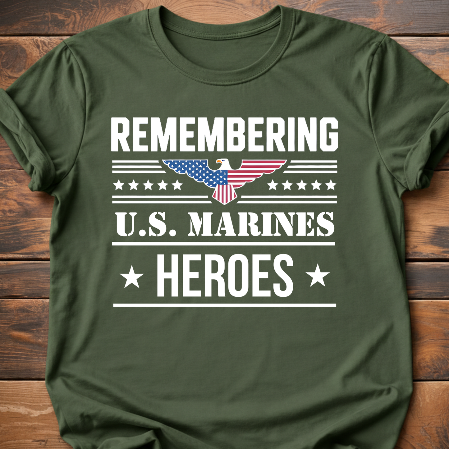 Remembering US Marines T-Shirt