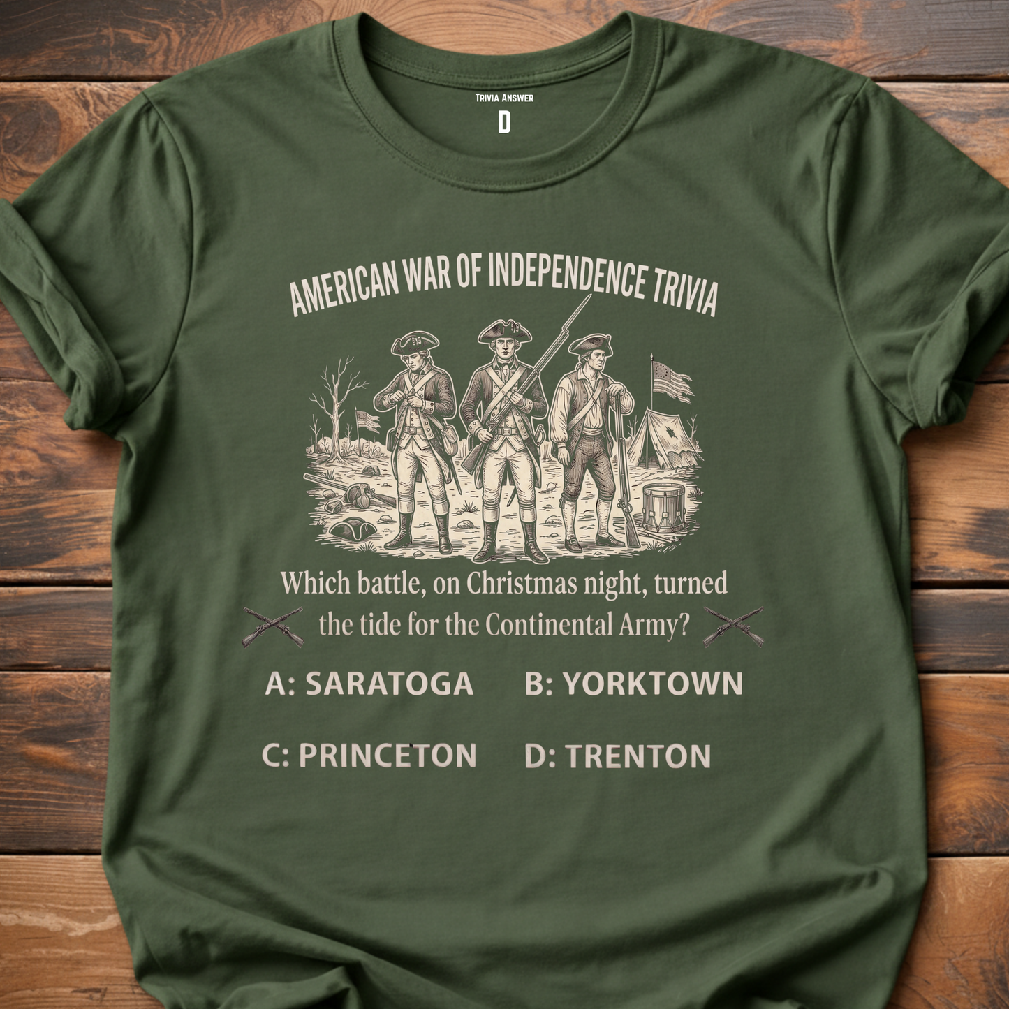 War Of Independence Battle Trivia T-Shirt