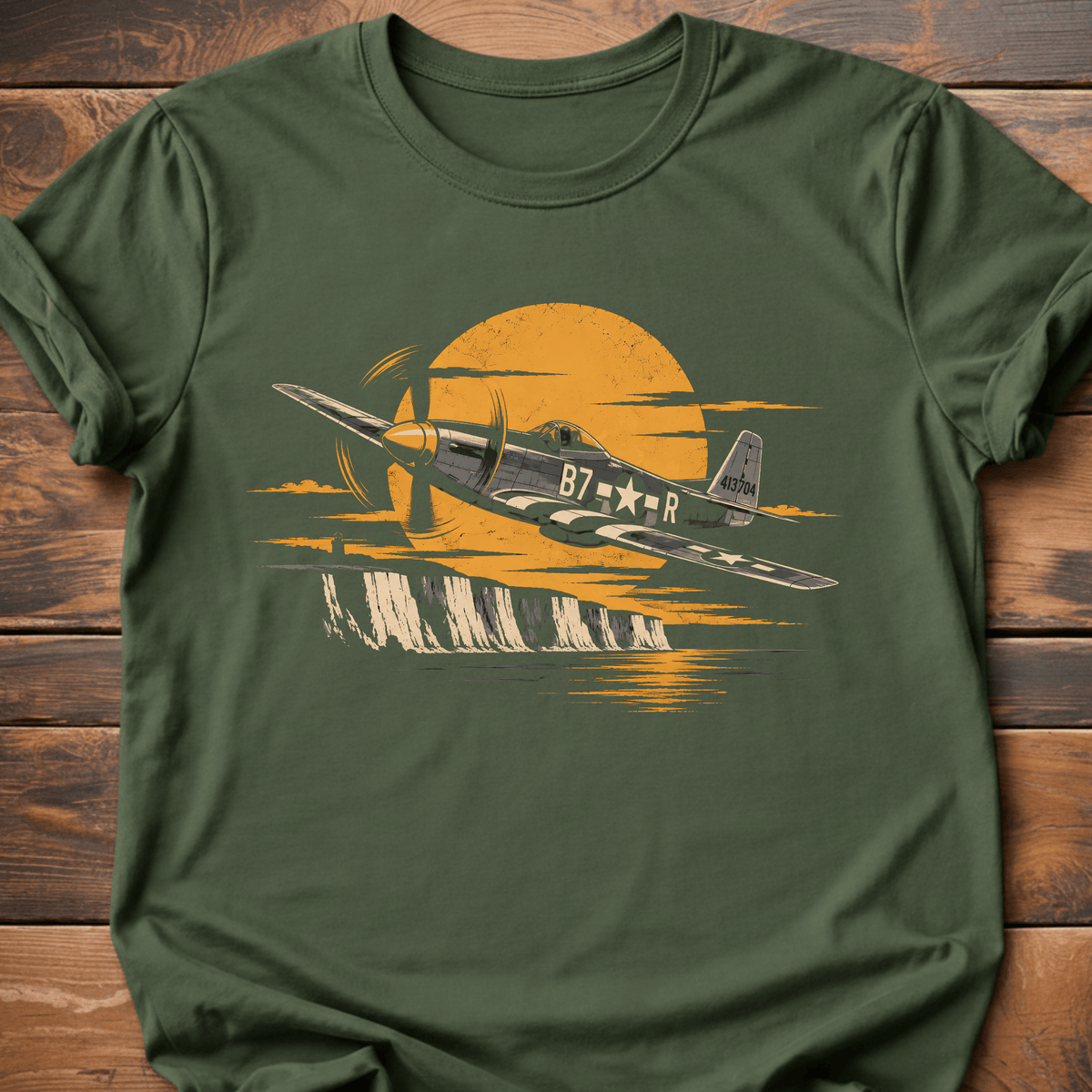 Mustang Over Dover T-Shirt