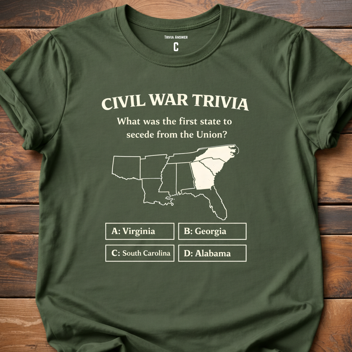 Civil War 1st State Trivia T-Shirt