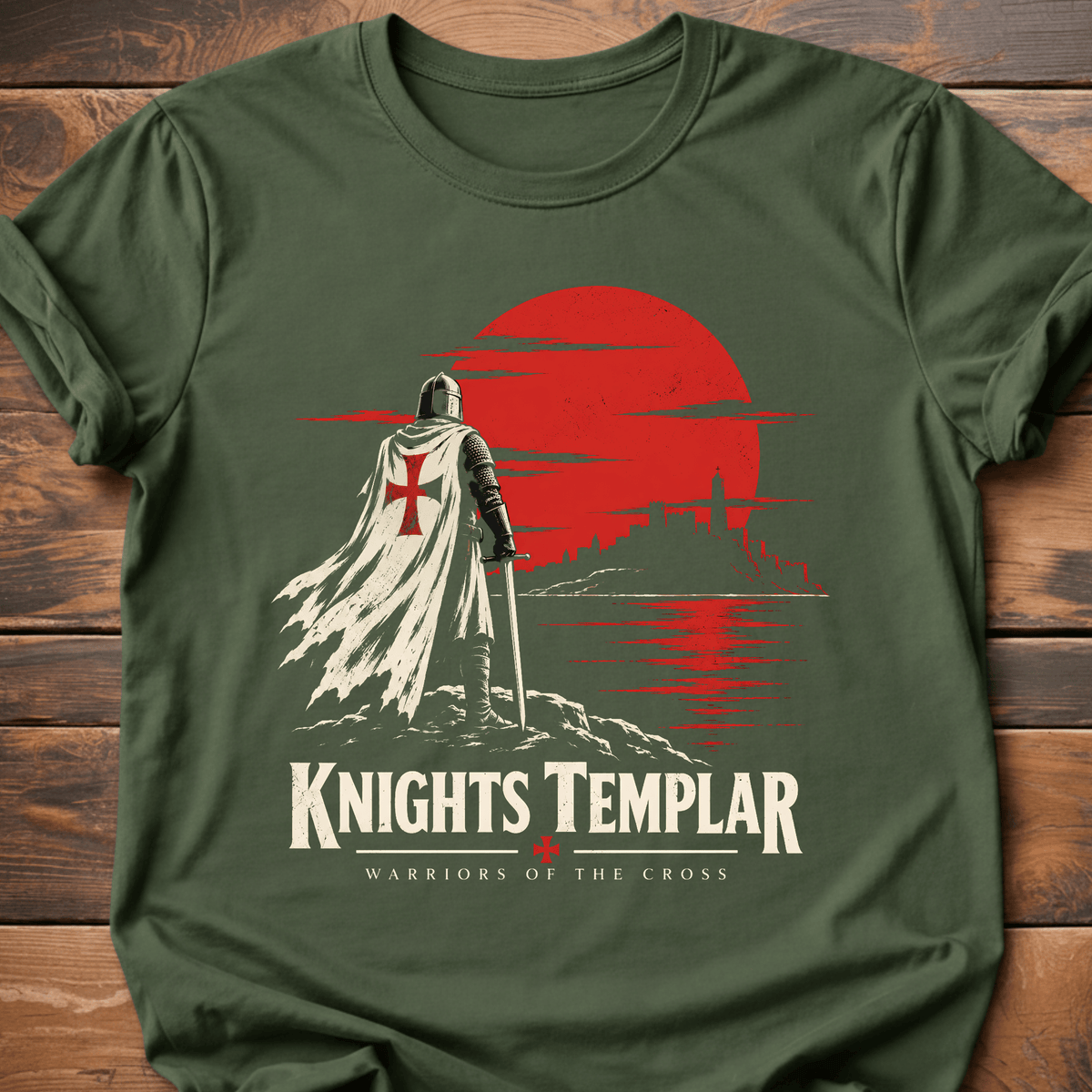 Knights Templar Sunset T-Shirt