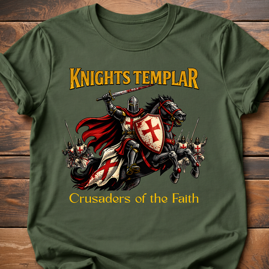Templar Crusaders of Faith T-Shirt