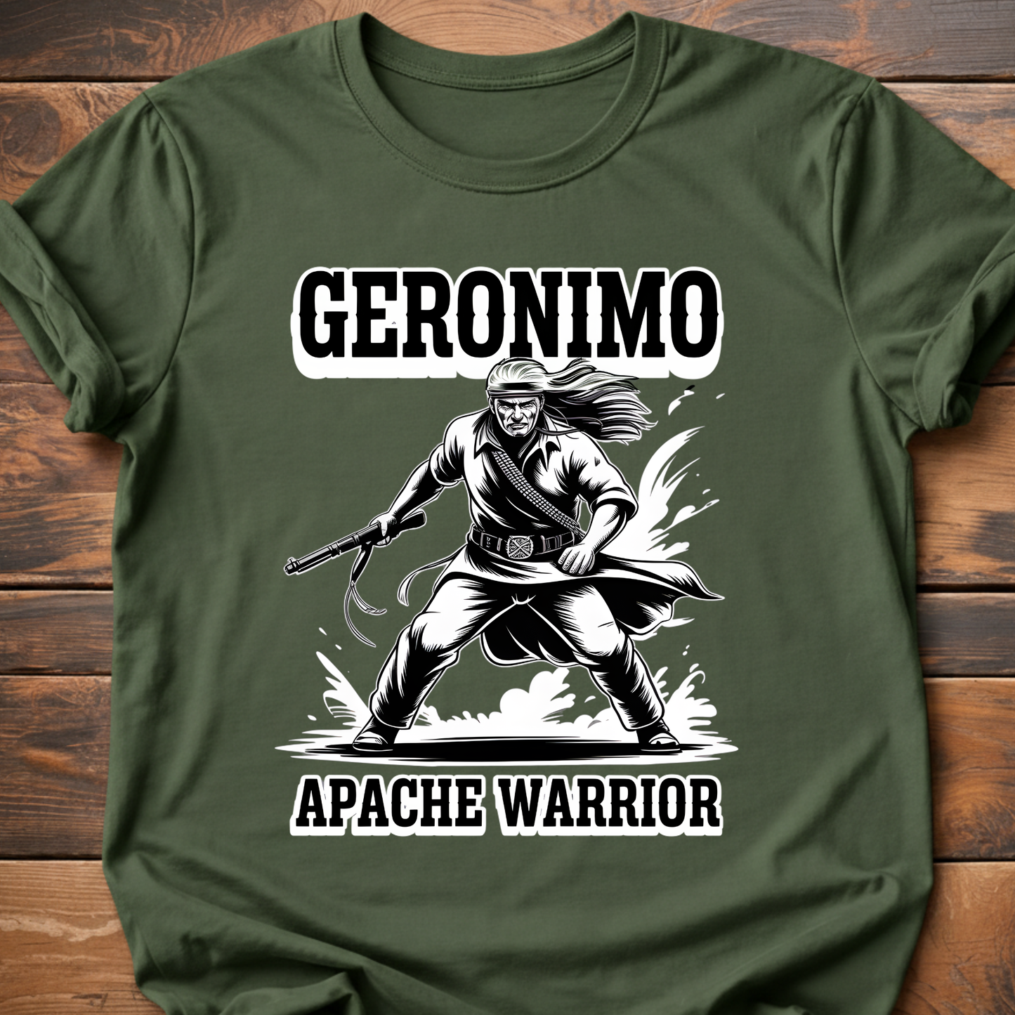 Geronimo Apache Warrior T-Shirt