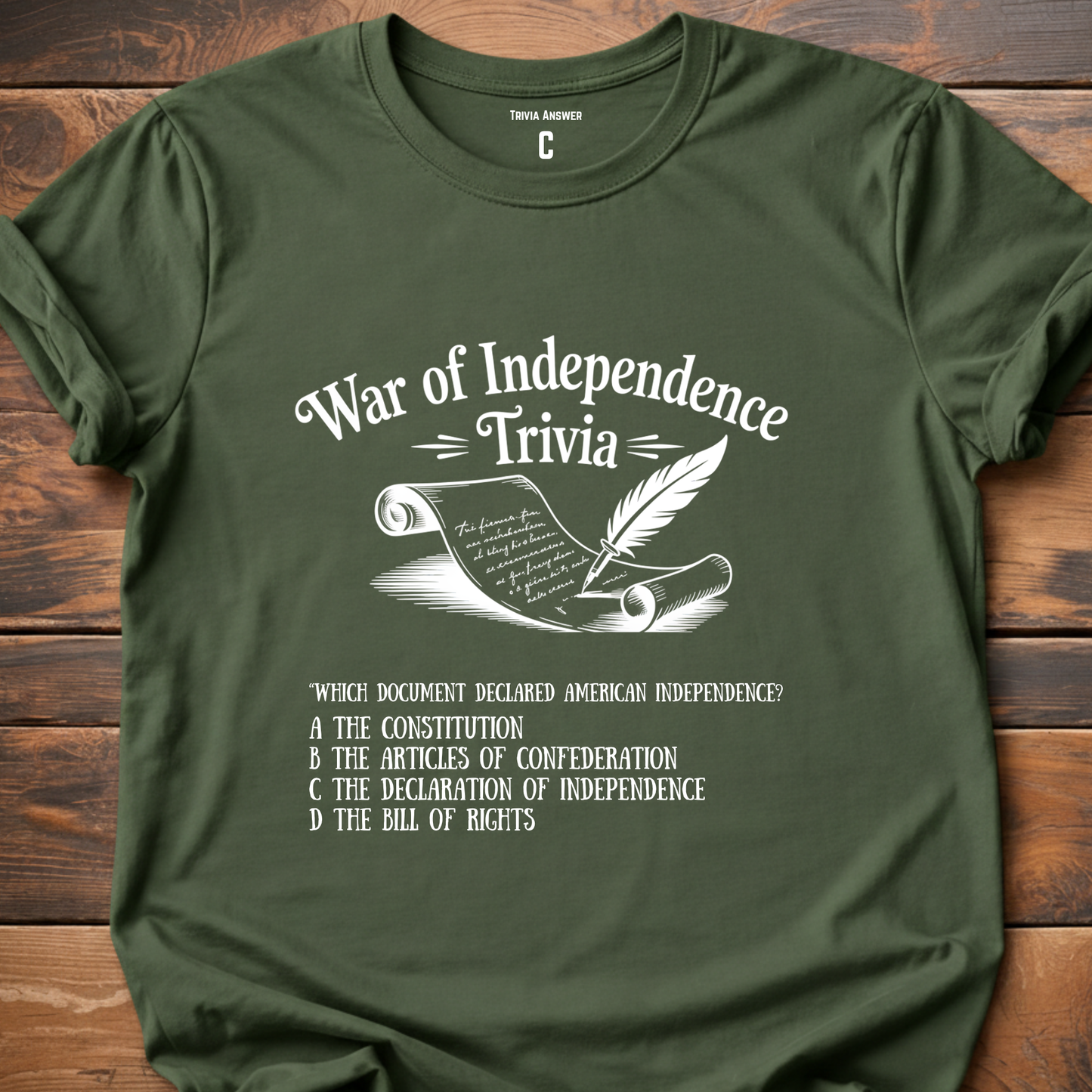 War of Independence Trivia T-Shirt