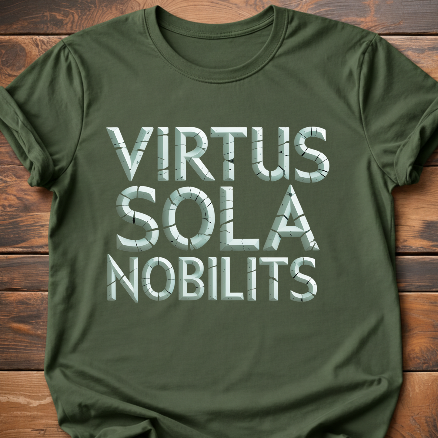 Valor Alone is True Nobility T-Shirt