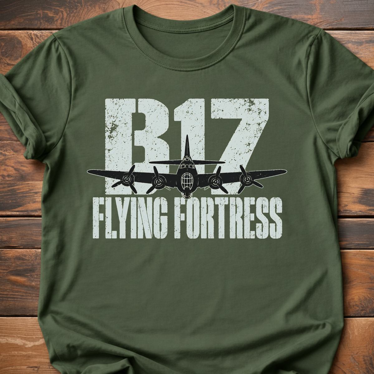 B17 Flying Fortress Silhouette T-Shirt