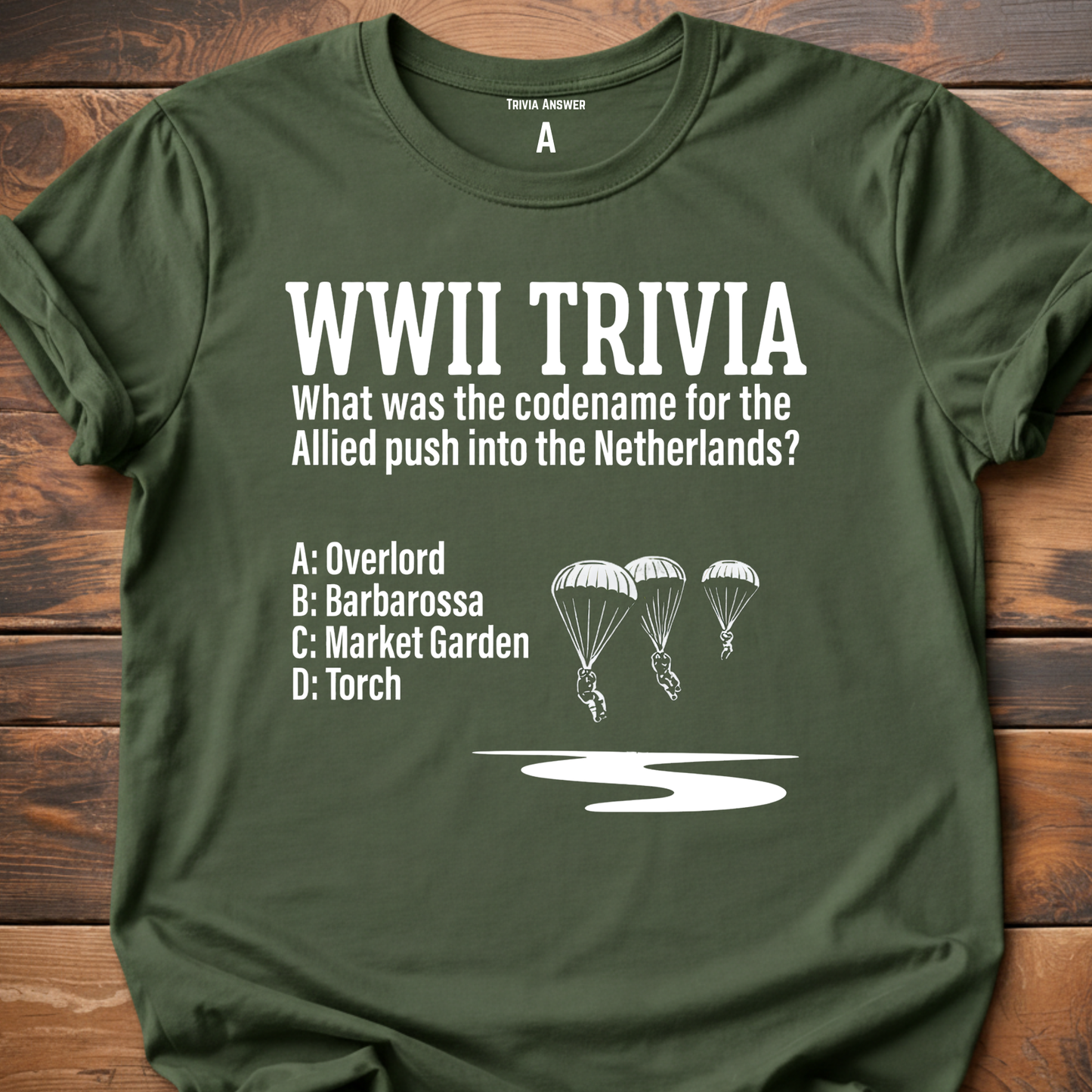 WWII Trivia Netherlands T-Shirt