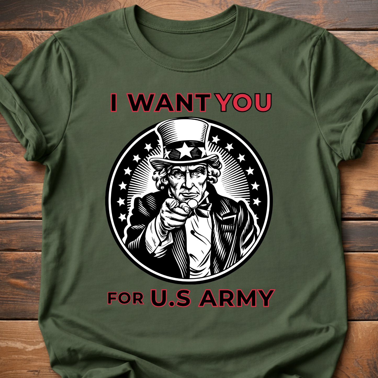 Uncle Same I want You T-Shirt