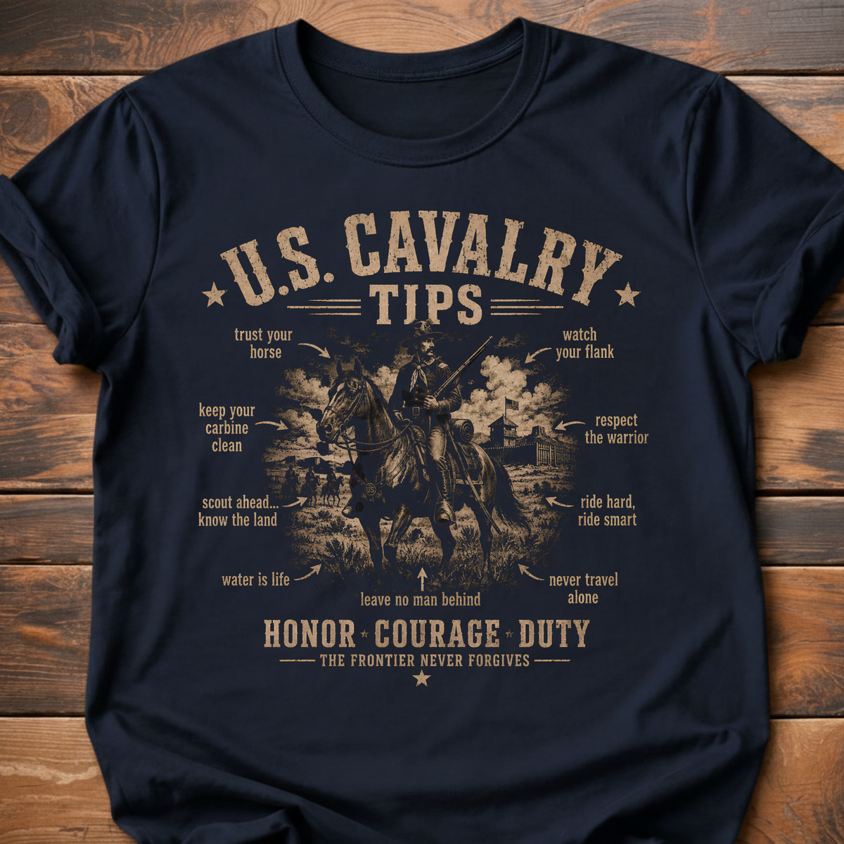 U.S. Cavalry Tips T-Shirt