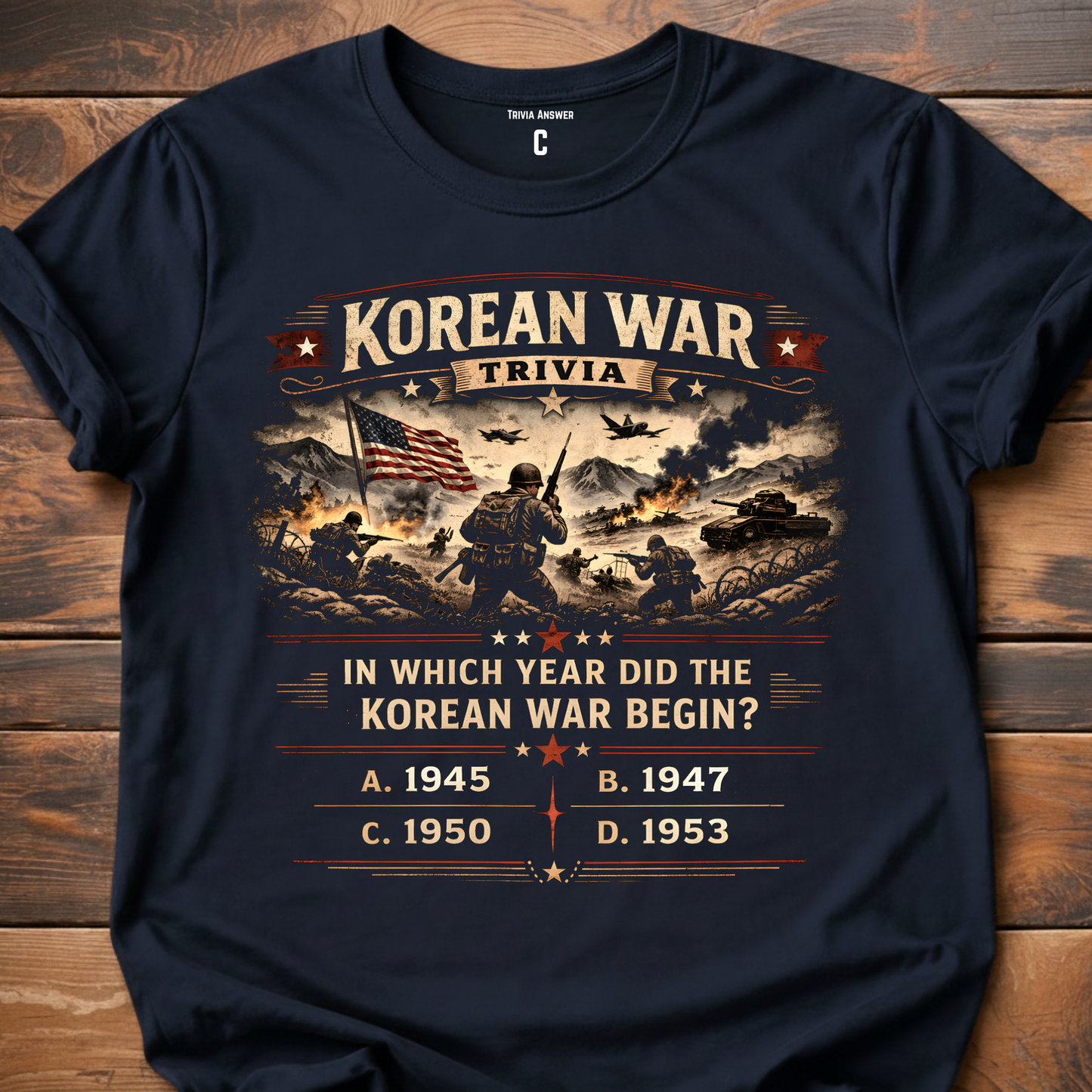 Korean War Trivia T-Shirt
