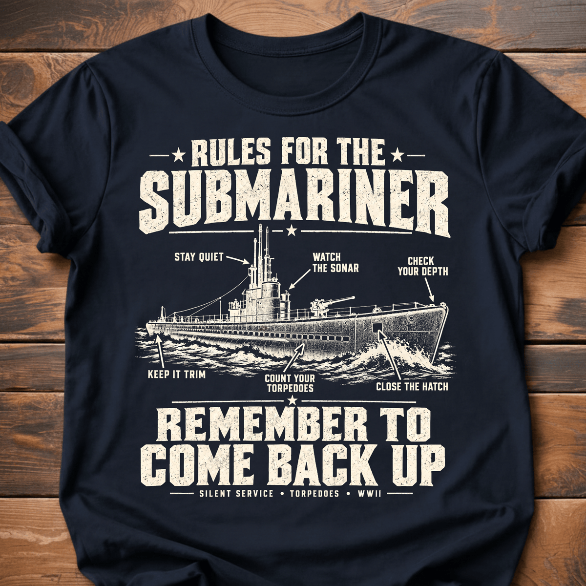 Rules For The Submariner T-Shirt