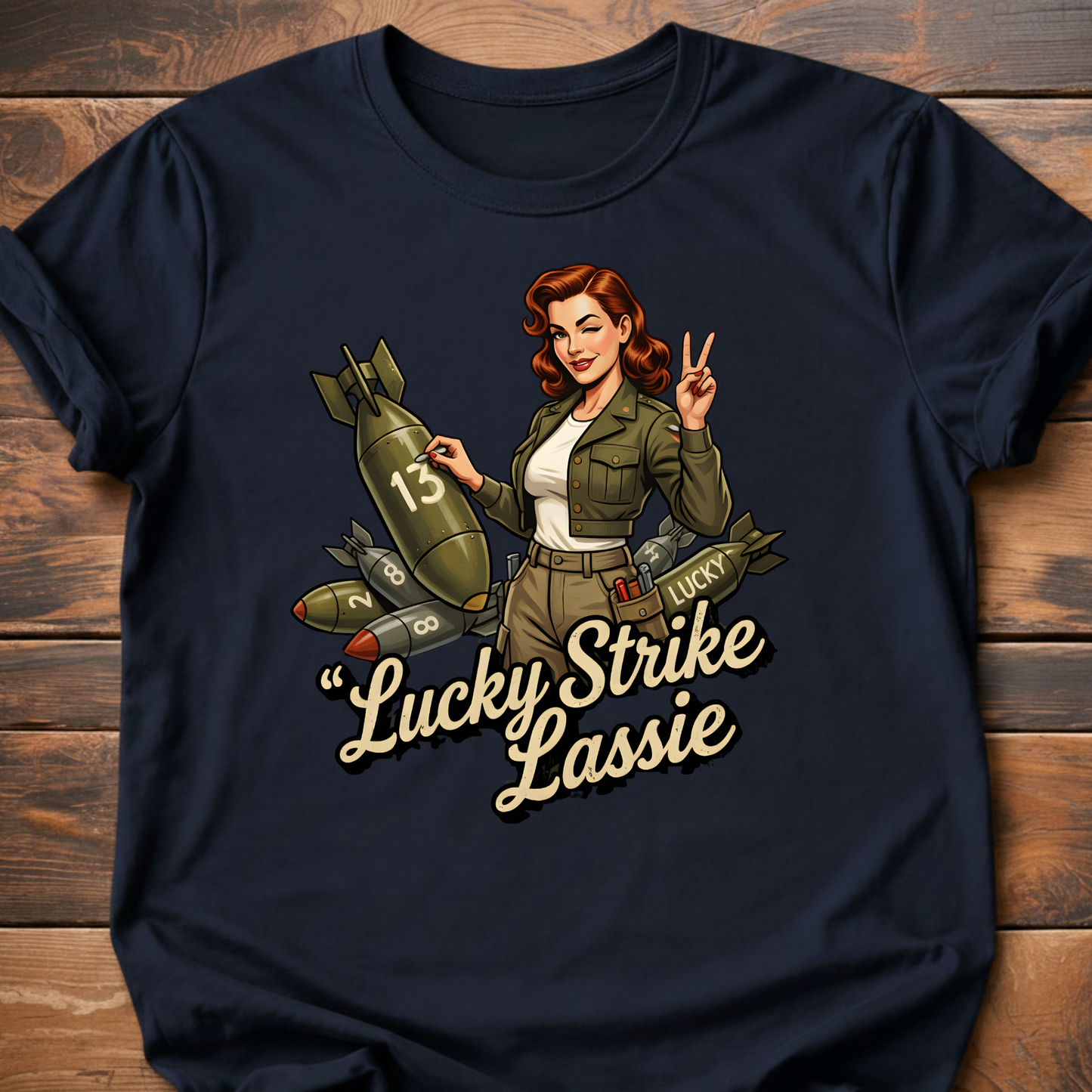 Lucky Strike Lassies T-Shirt