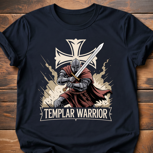 Templar Warrior Graphic T-Shirt
