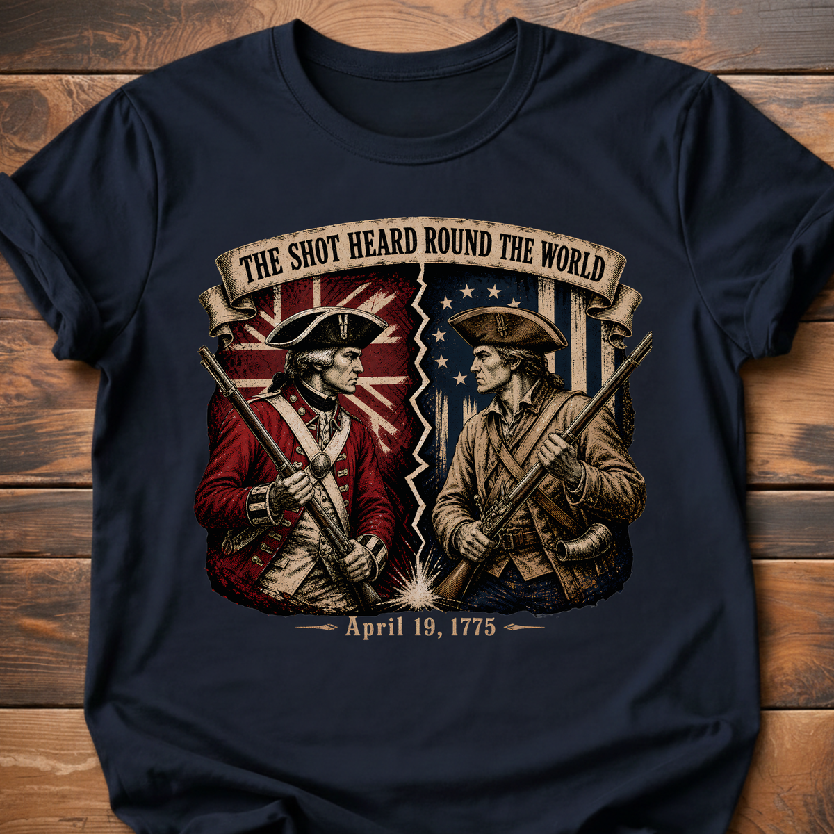 Shot Heard Around The World T-Shirt