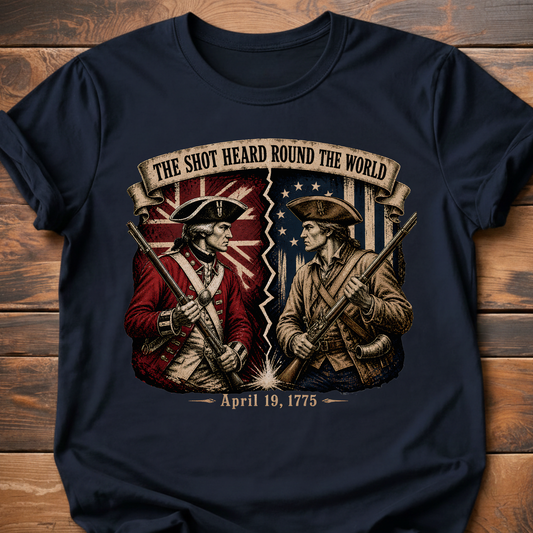 Shot Heard Around The World T-Shirt