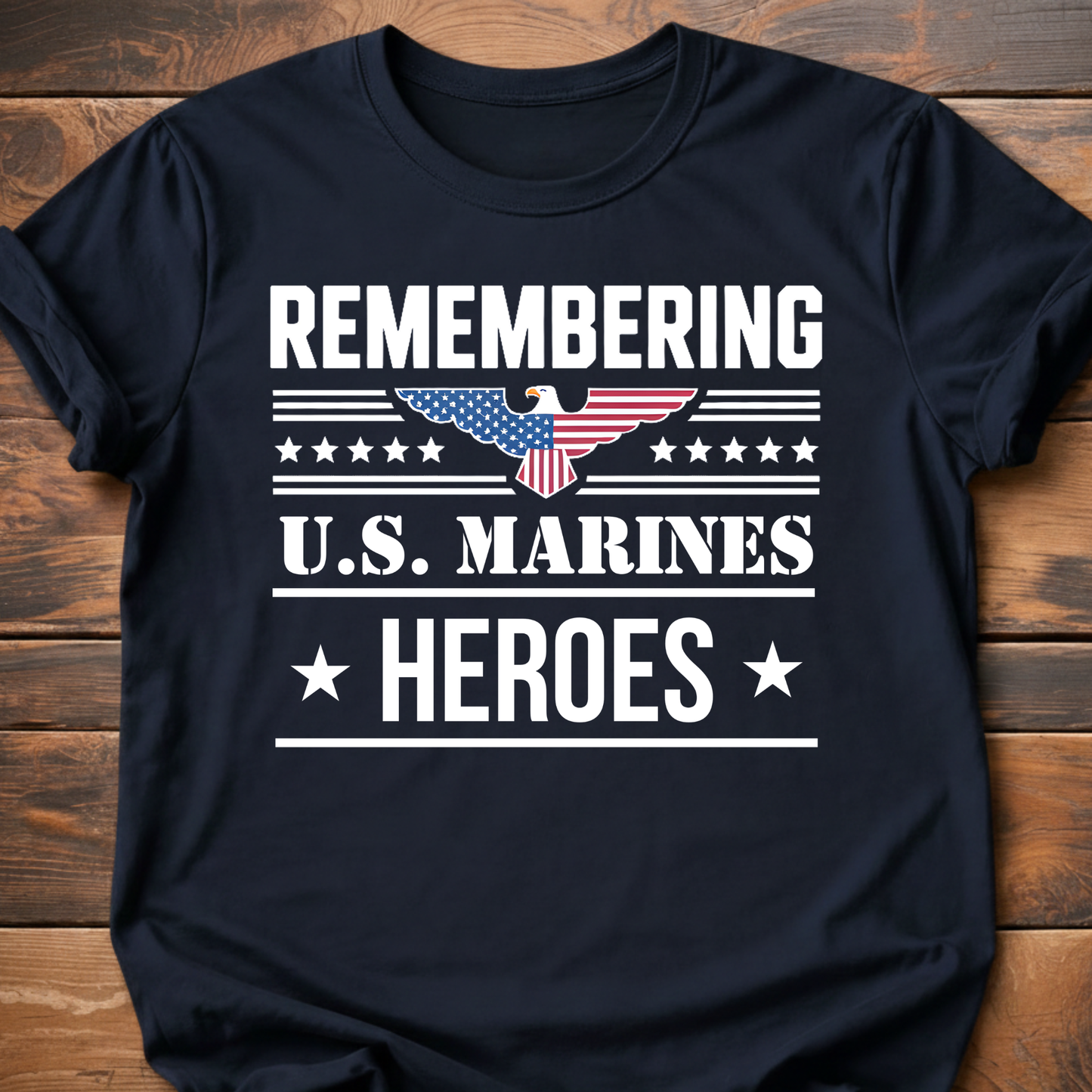Remembering US Marines T-Shirt