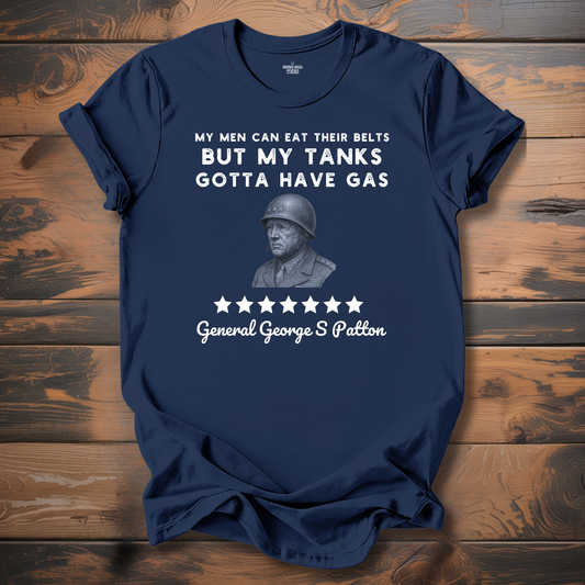 Patton Eat Their Belts Graphic T-Shirt