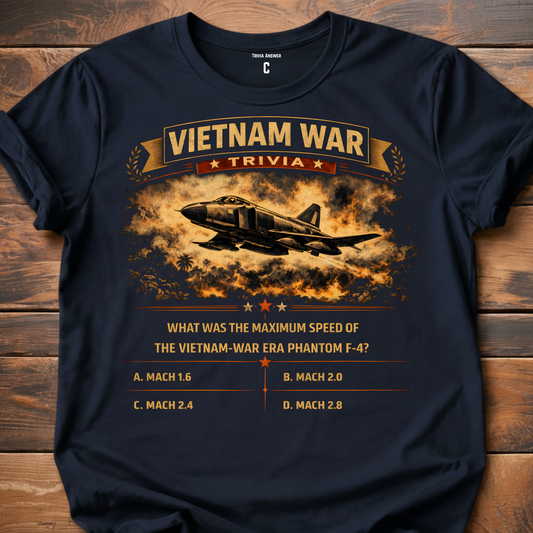 Vietnam War Trivia F4 Phantom T-Shirt