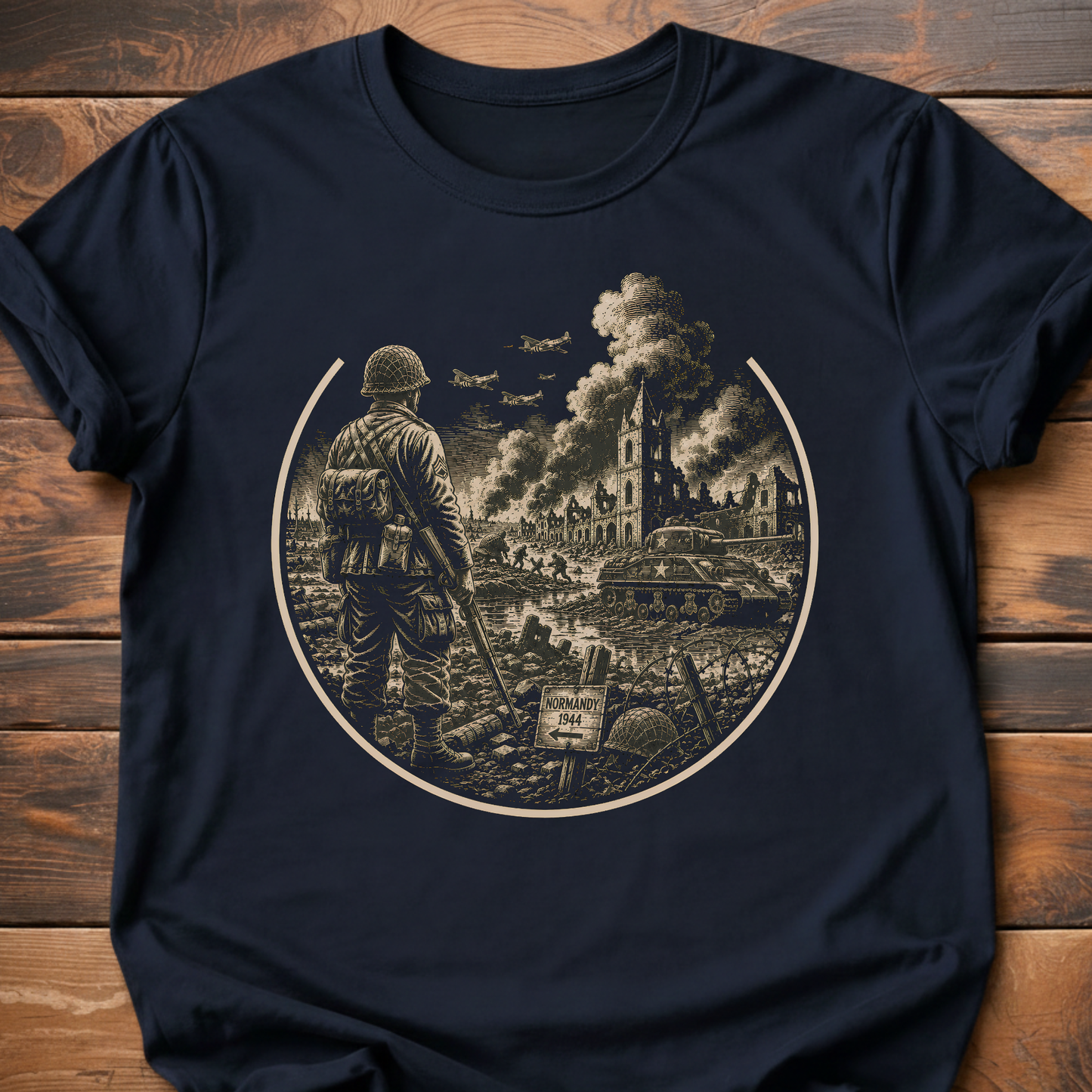 Fields of Valor Normandy T-Shirt