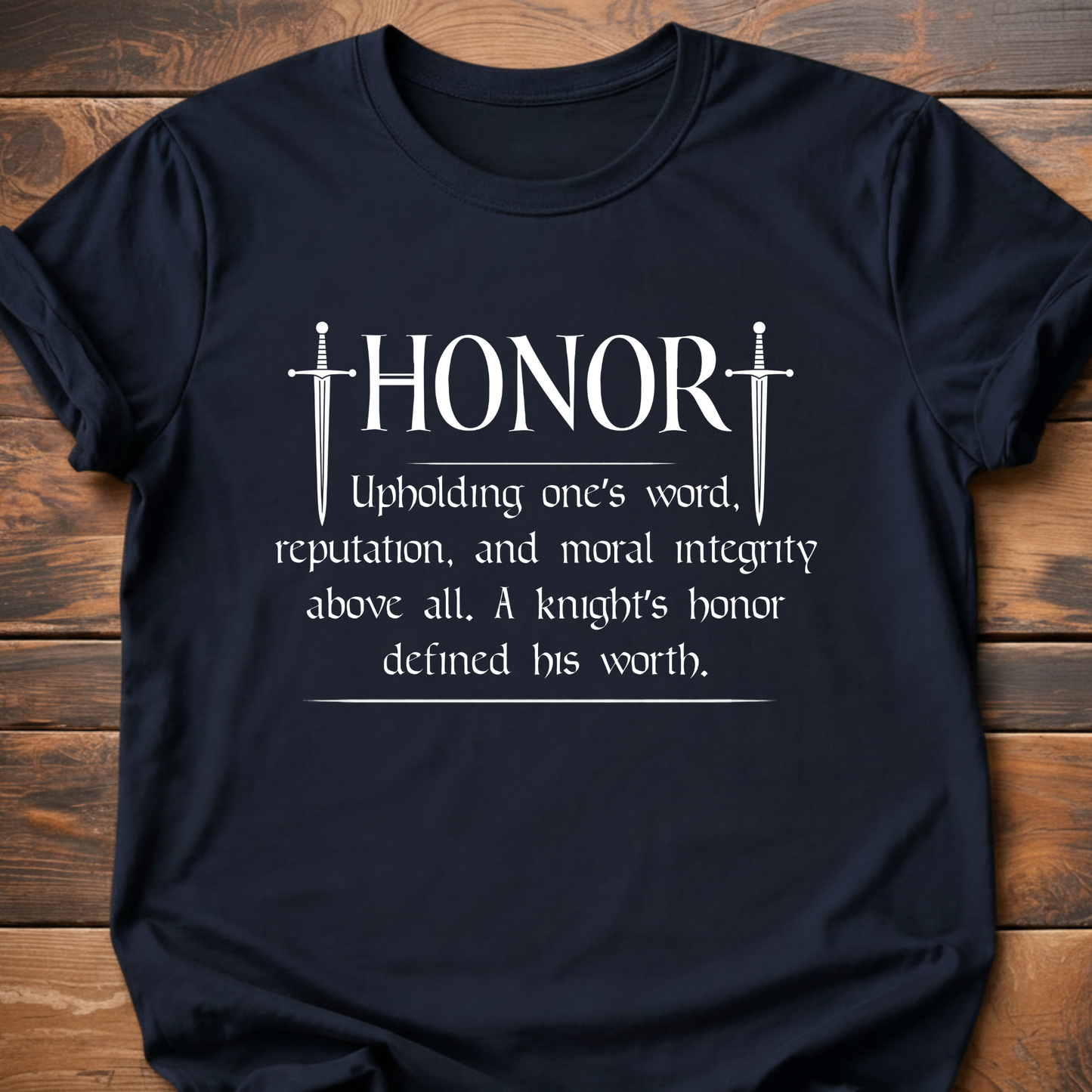 Virtues of Chivalry Honor T-Shirt