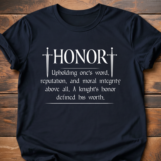 Virtues of Chivalry Honor T-Shirt