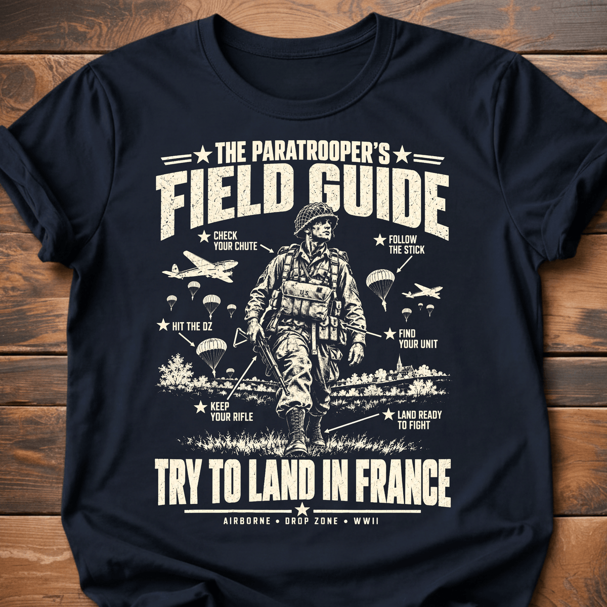 The Paratroopers Field Guide T-Shirt