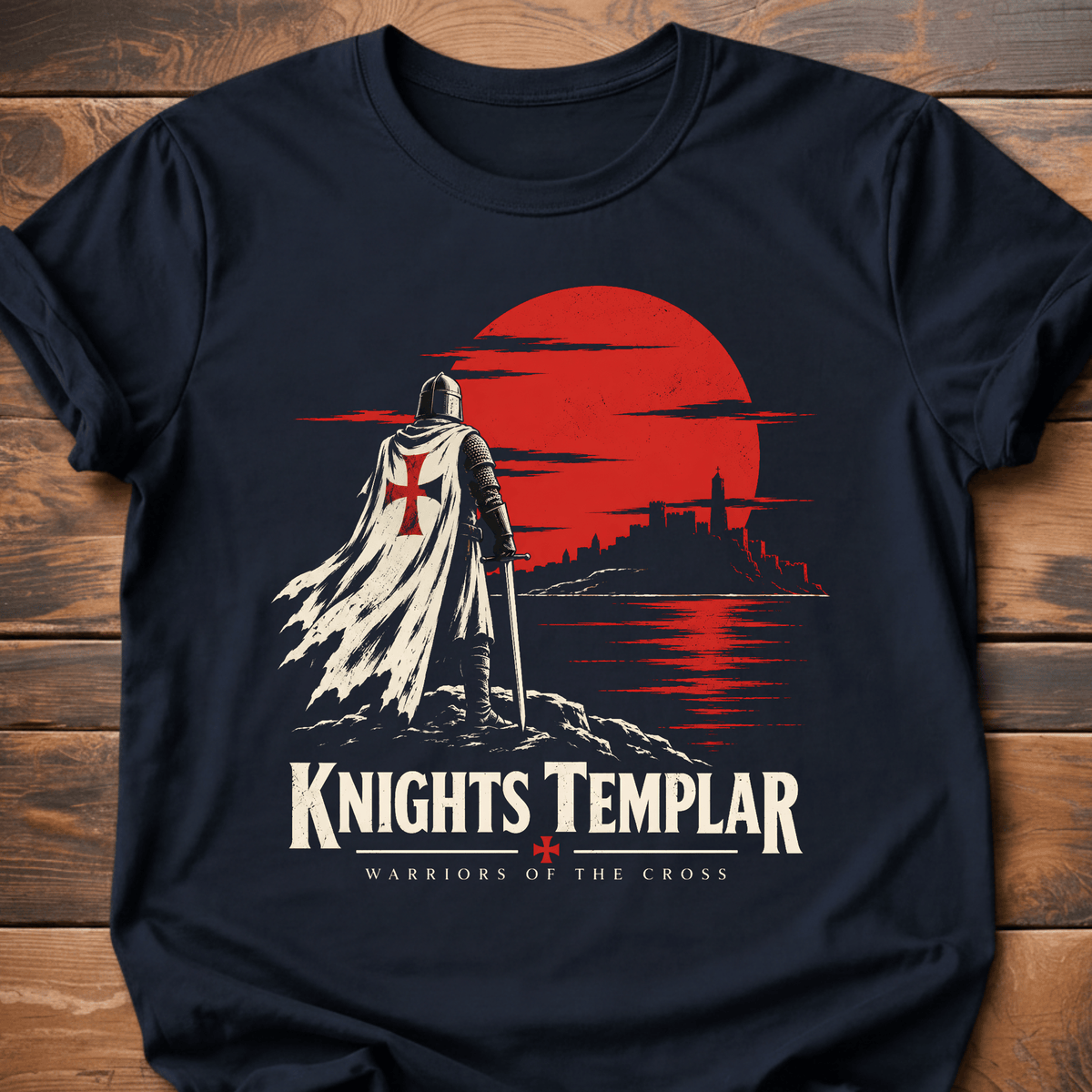 Knights Templar Sunset T-Shirt