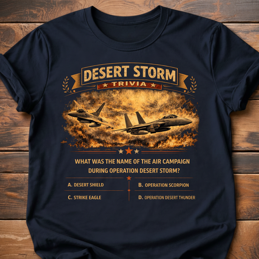 Desert Storm Trivia T-Shirt