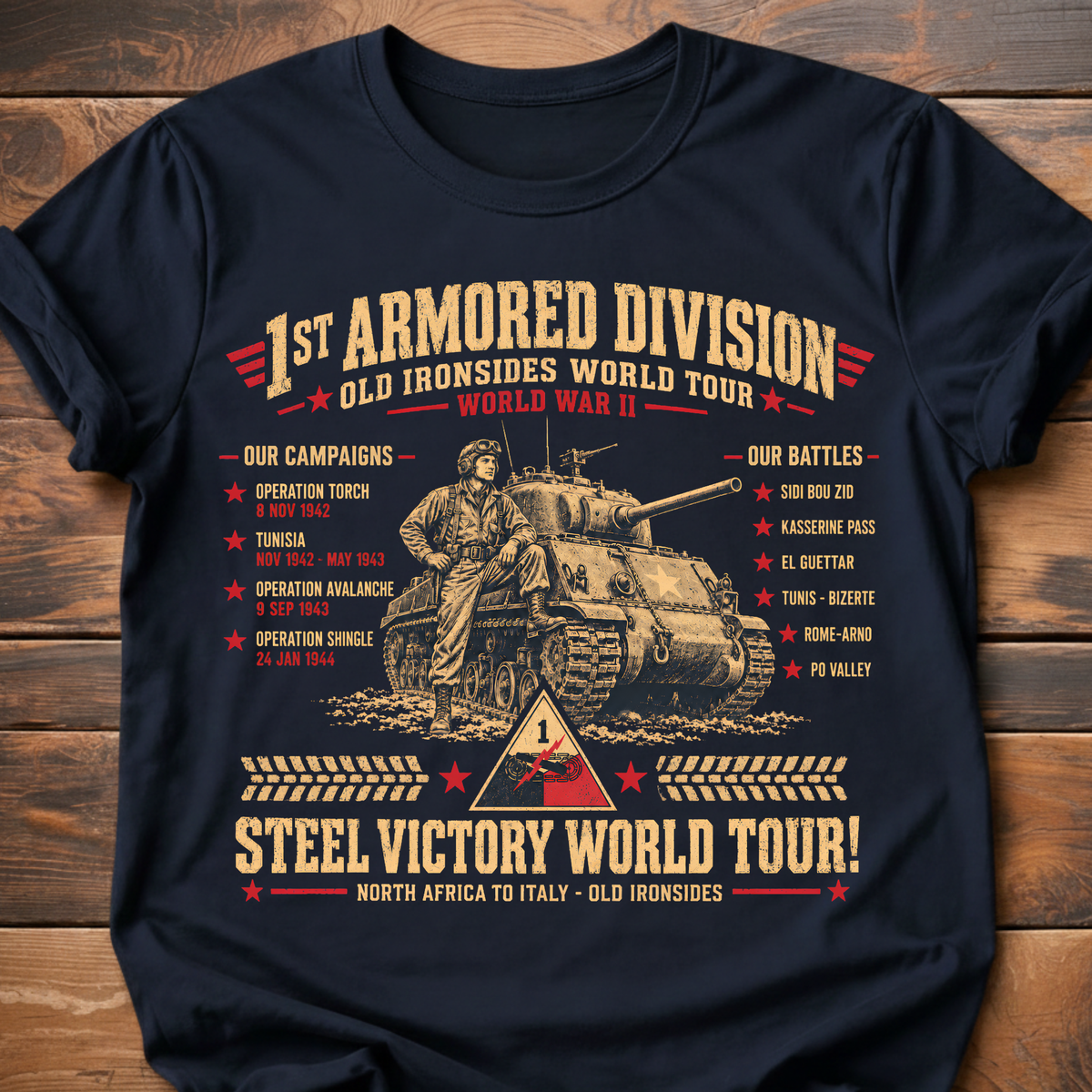 1st Armored Division T-Shirt