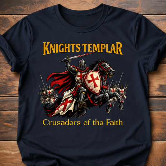 Templar Crusaders of Faith T-Shirt
