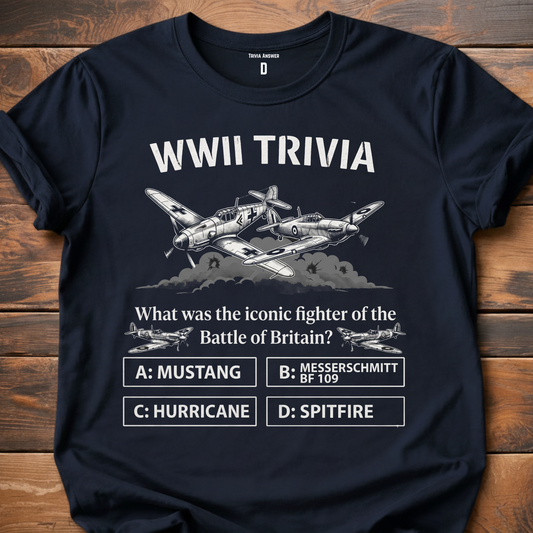 WW2 Triva Battle of Brittain T-Shirt