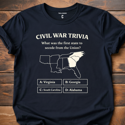 Civil War 1st State Trivia T-Shirt