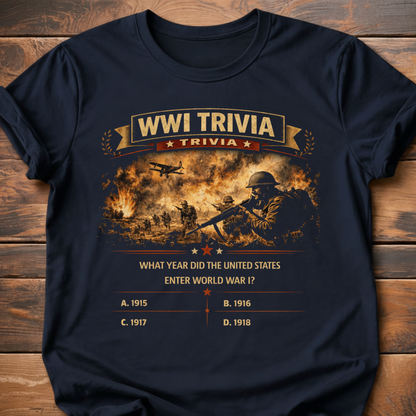 WW1 Trivia US Entry T-Shirt