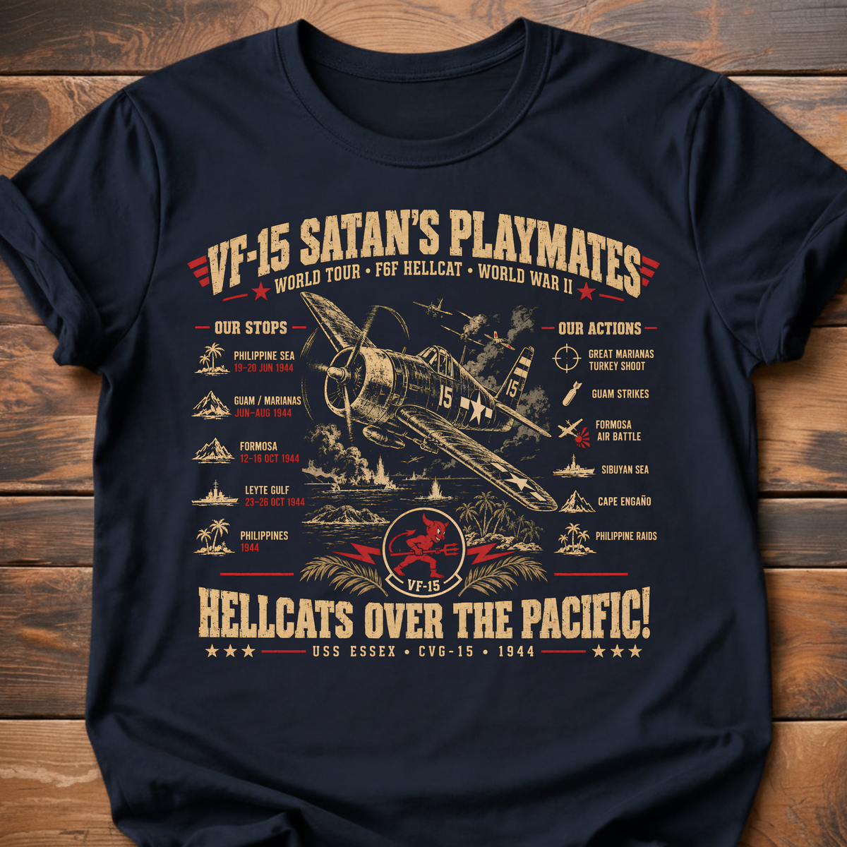 Vf15 Satan's Playmates T-Shirt