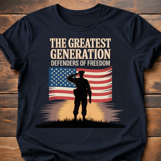 Greatest Generation Flag T-Shirt