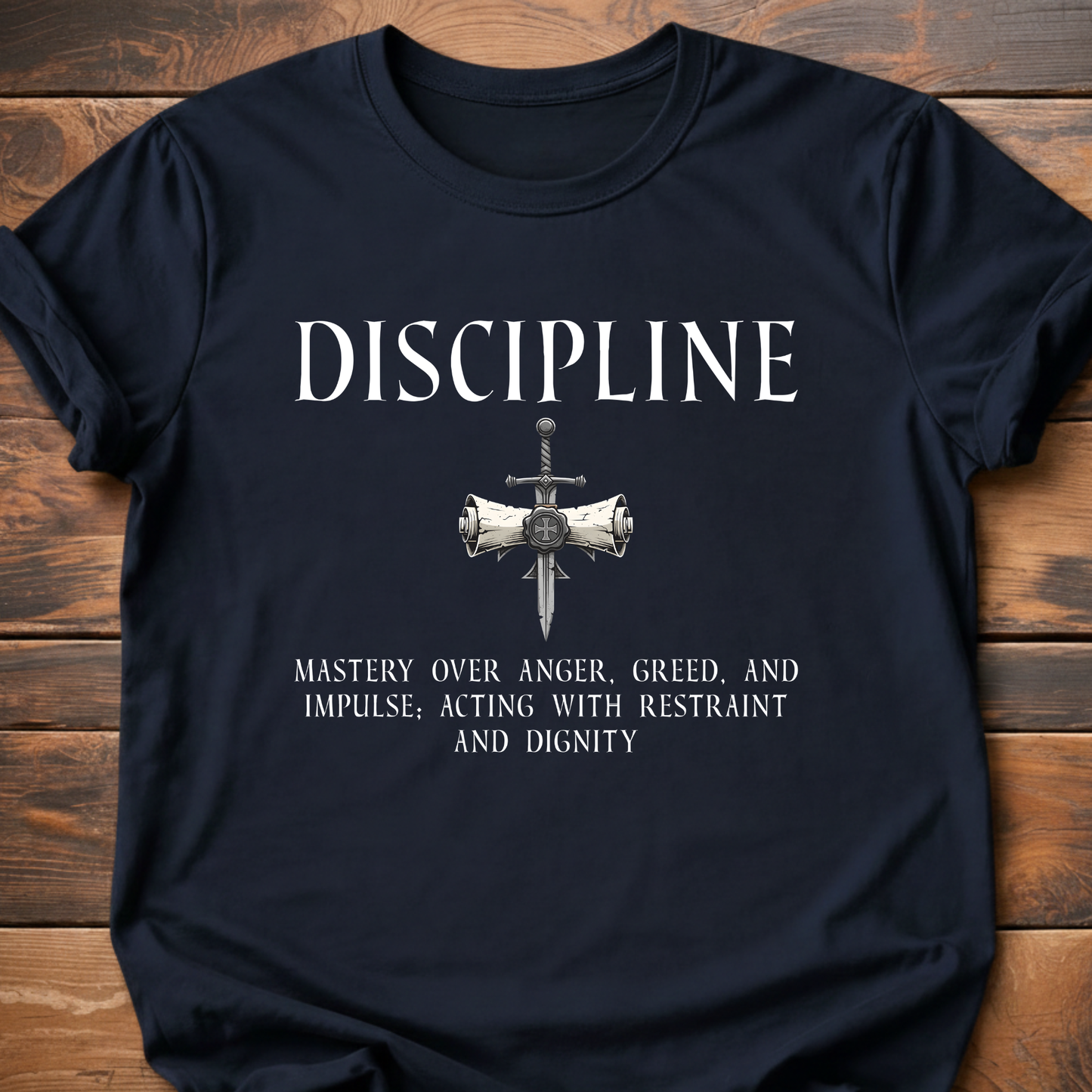 Virtues of Chivalry Discipline T-Shirt