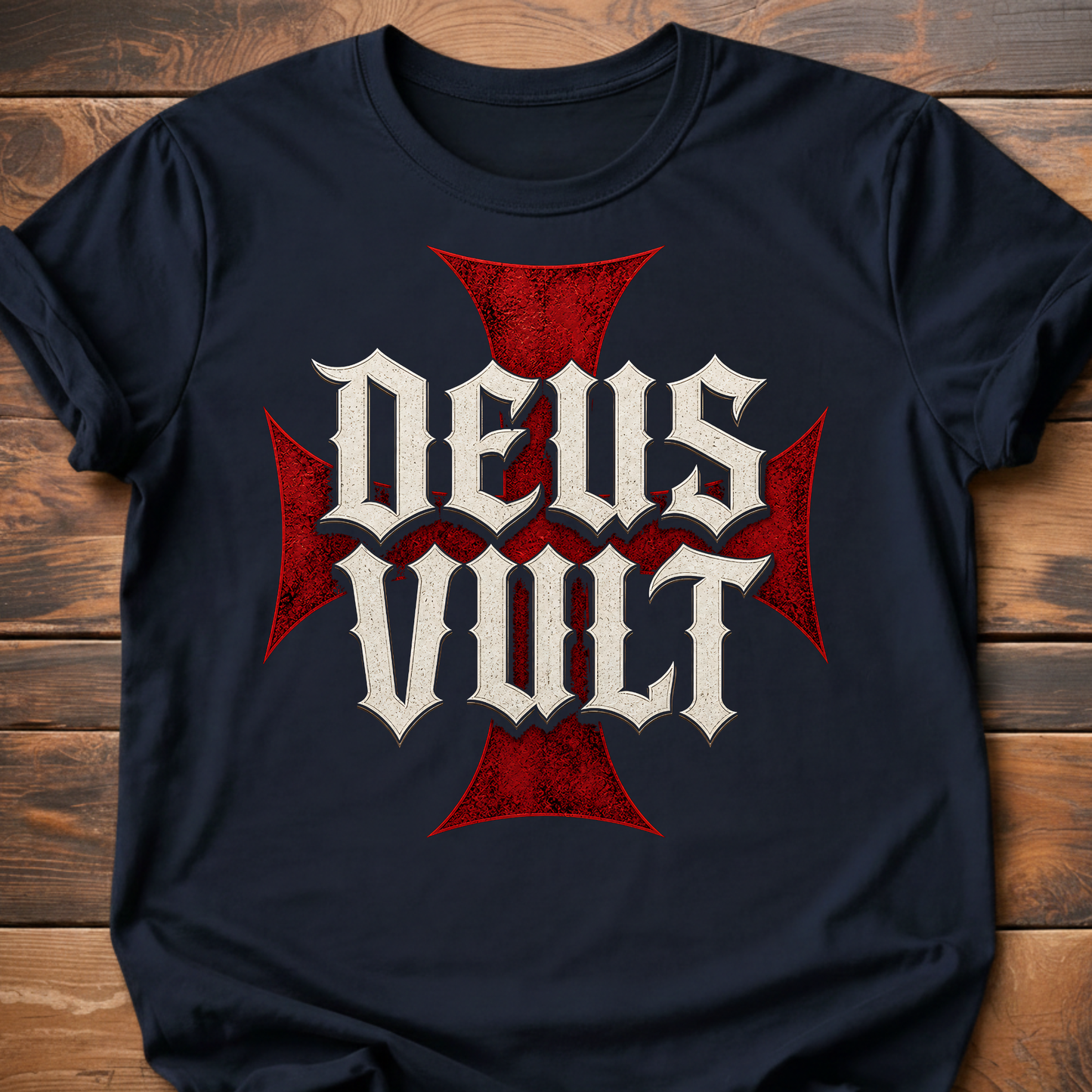Deus Vult Cross T-Shirt