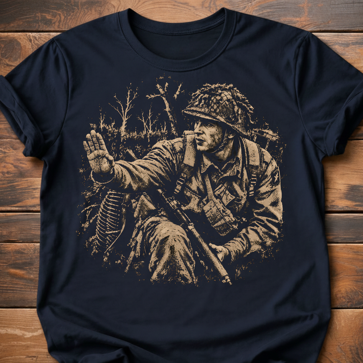 101st Airborne In Combat T-Shirt