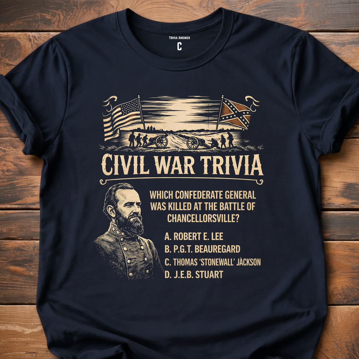 Civil War Trivia Chancellorsville T-Shirt