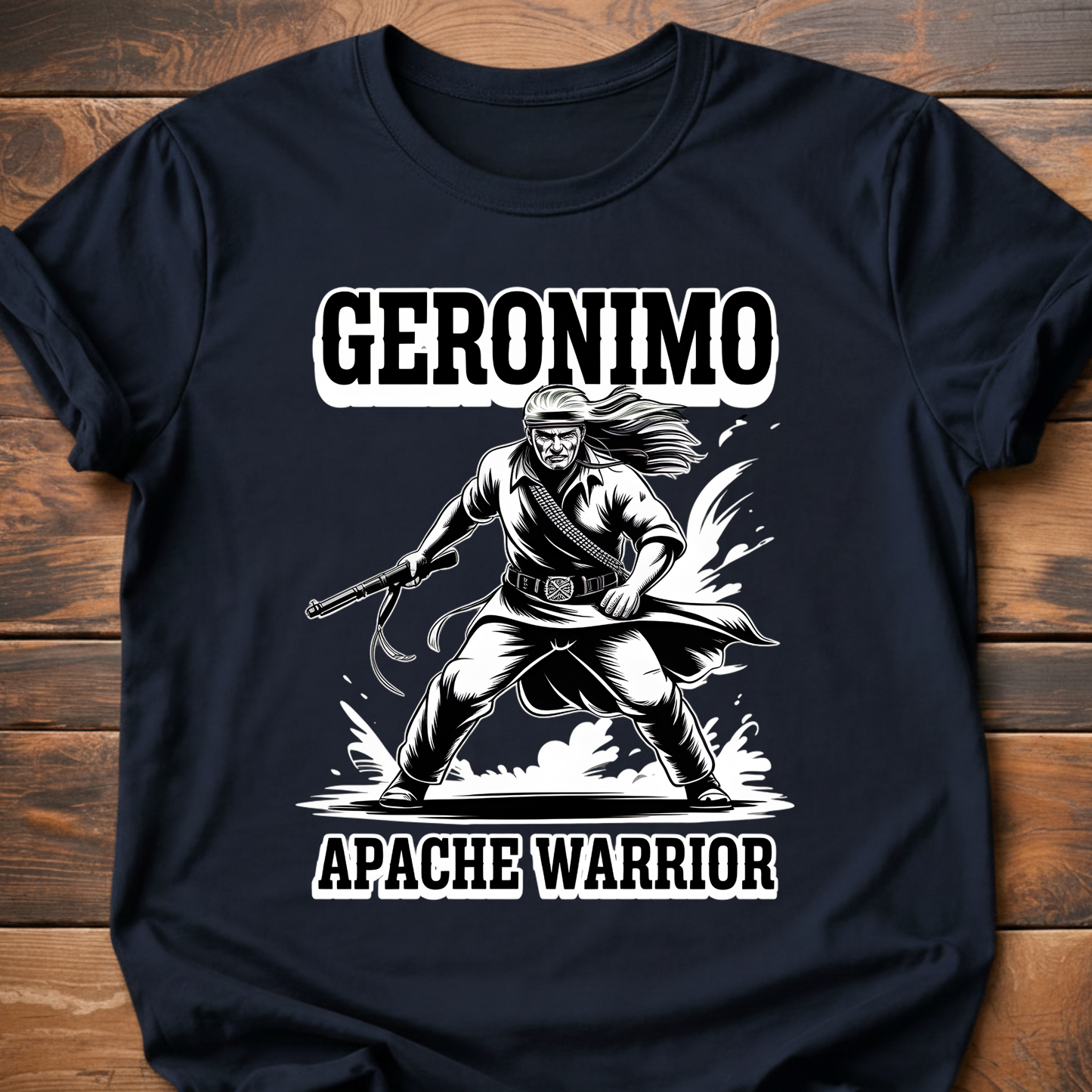 Geronimo Apache Warrior T-Shirt