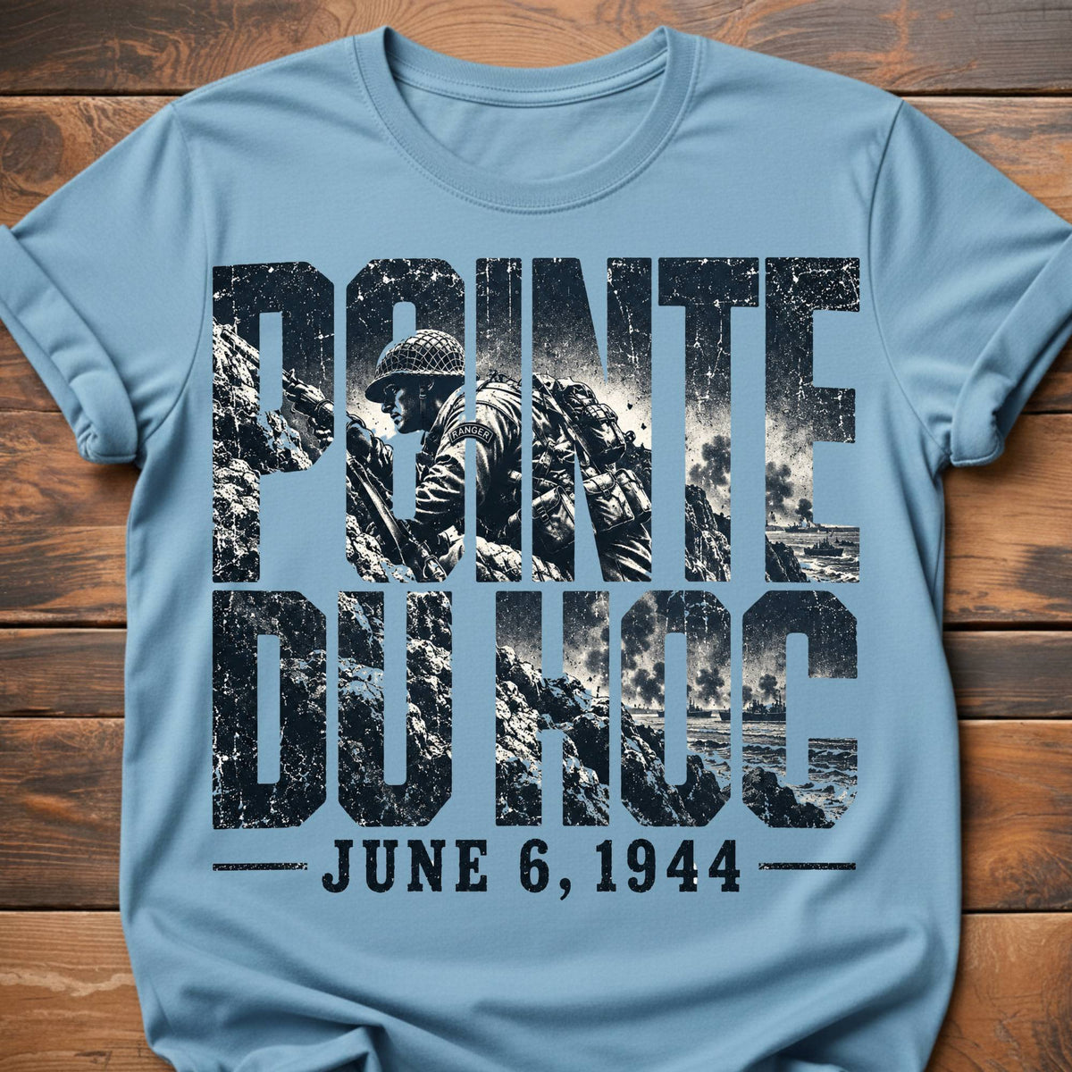 Pointe Du Hoc June 6 T-Shirt